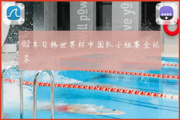02年日韩世界杯中国队小组赛全记录
